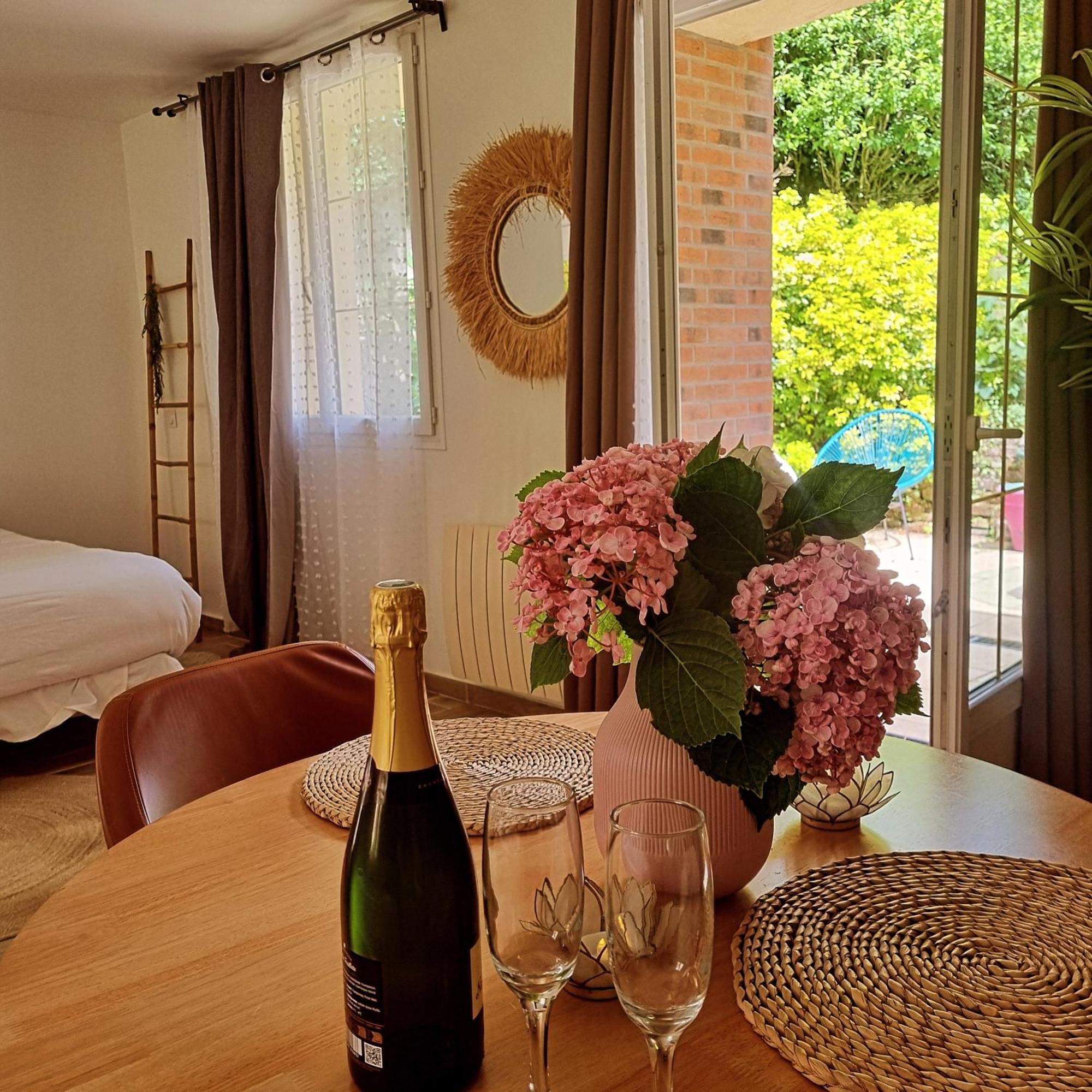 Suite De Charme Avec Jacuzzi Et Jardin Privatif Paris Au Calme 圣普里 外观 照片