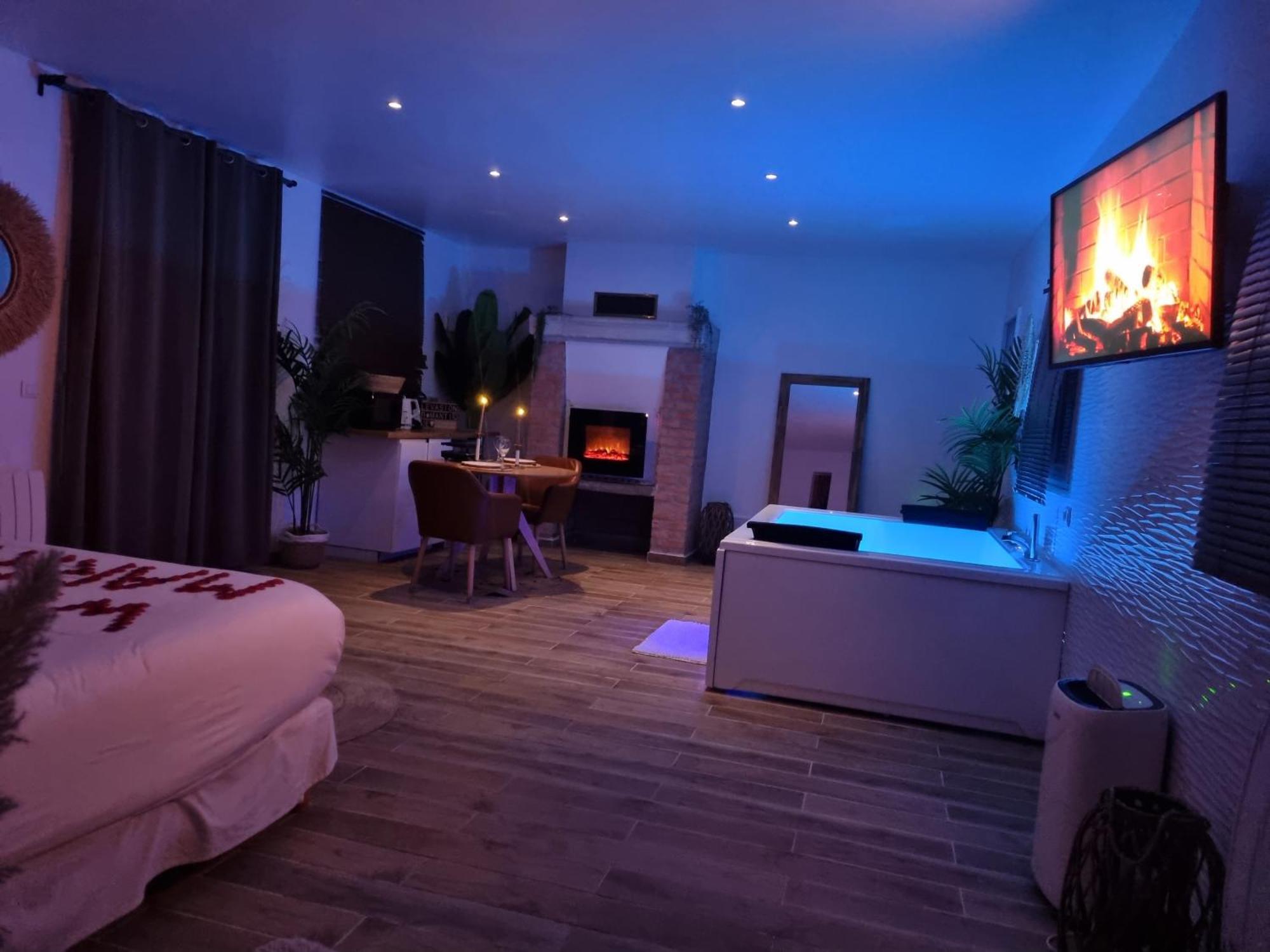 Suite De Charme Avec Jacuzzi Et Jardin Privatif Paris Au Calme 圣普里 外观 照片